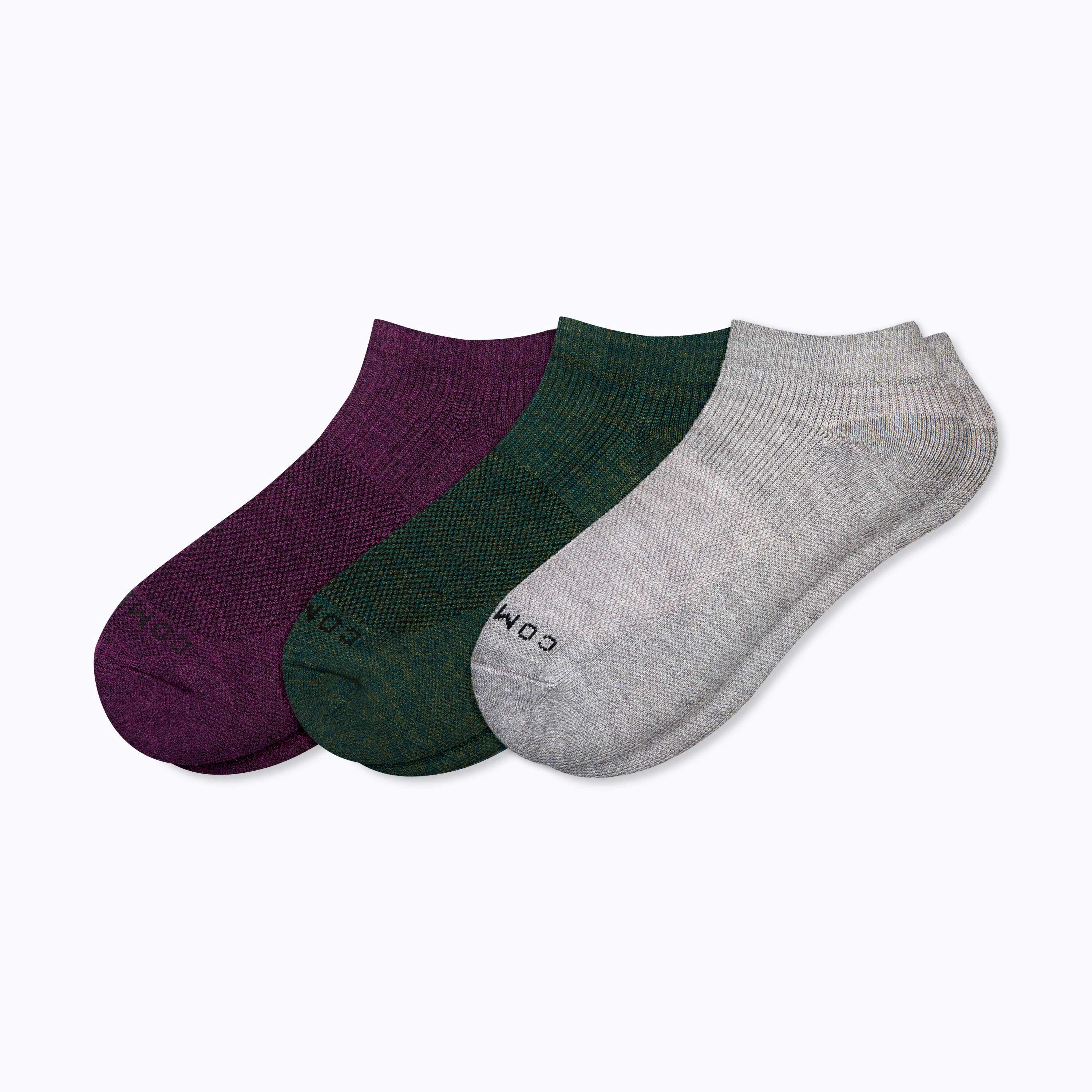 Merino Wool Ankle Compression Socks  – 3-Pack | Comrad