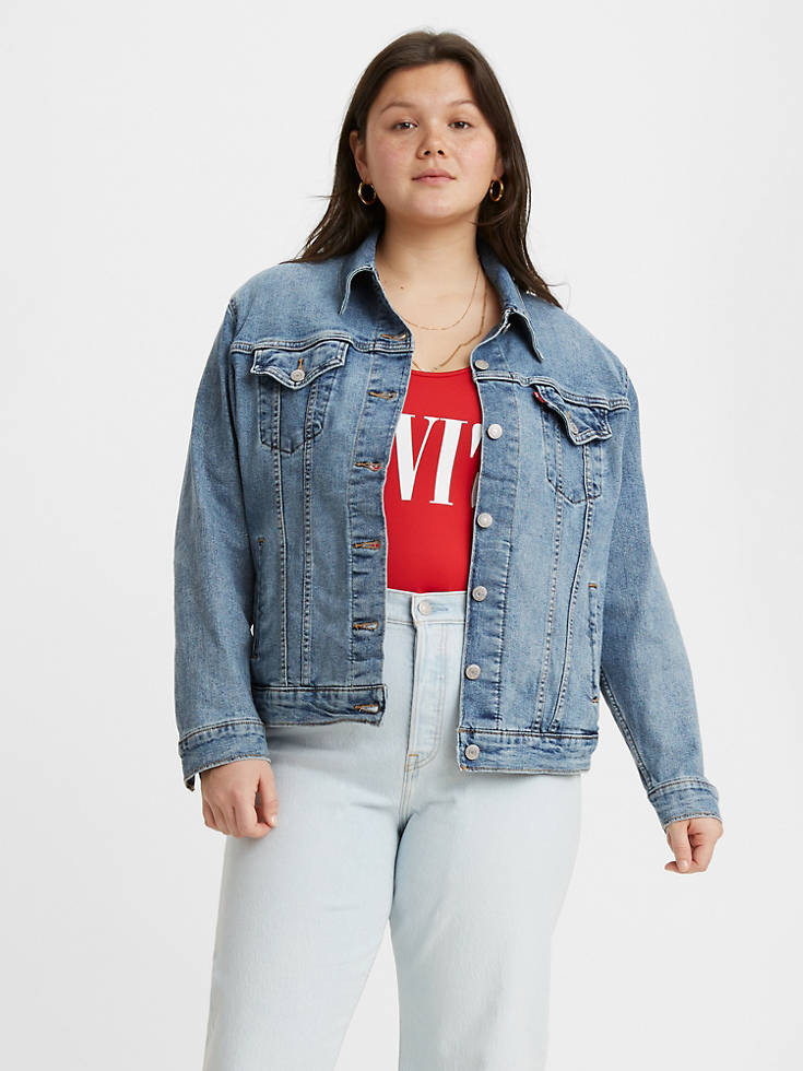 Ex-boyfriend Trucker Jacket (plus Size) | LEVI'S (US)