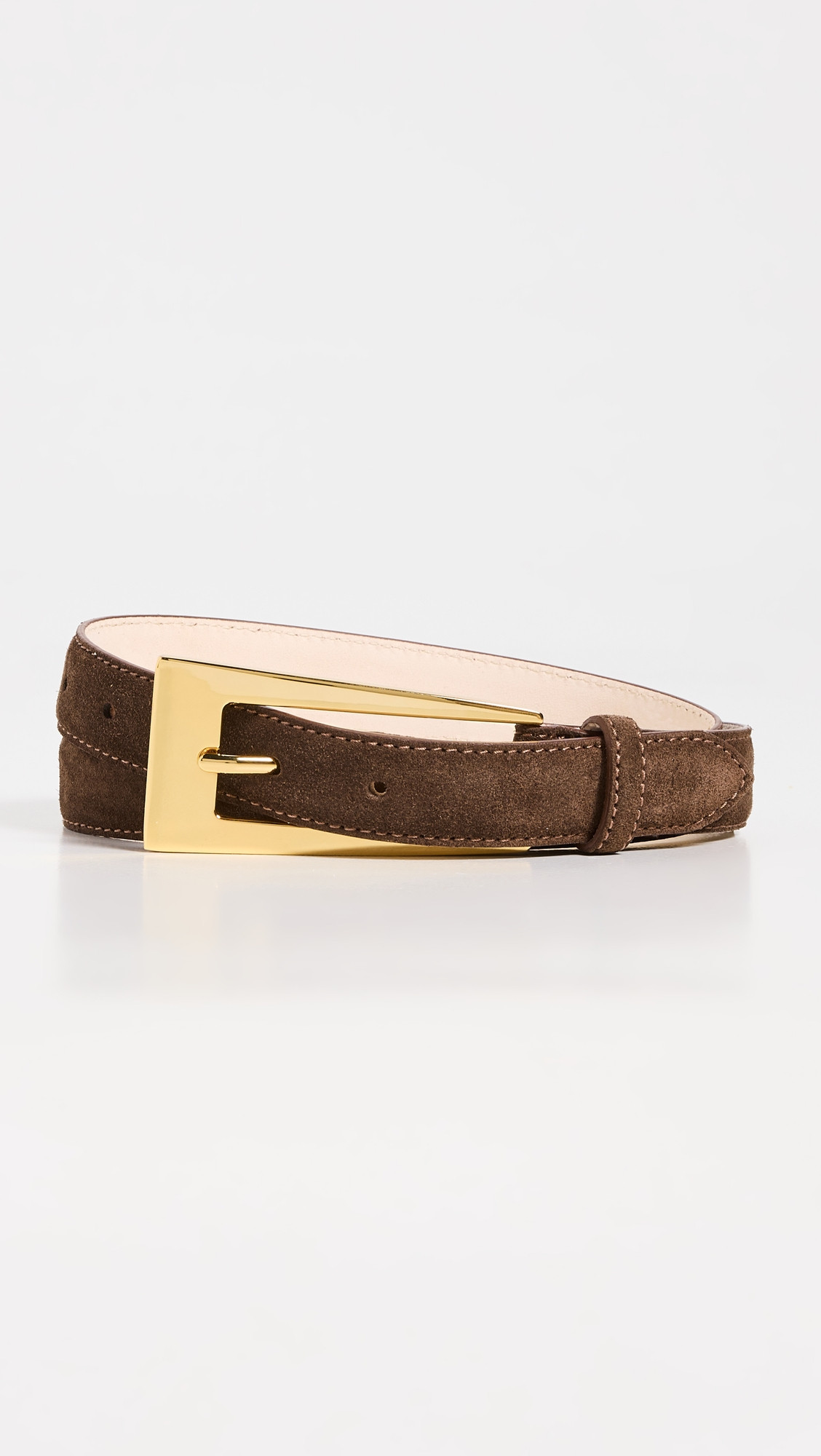 Aureum No.10 Chocolate Suede Belt Chocolate XS/S | Shopbop