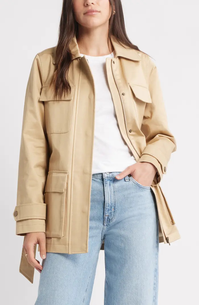 Utility Cotton Trench Coat | Nordstrom