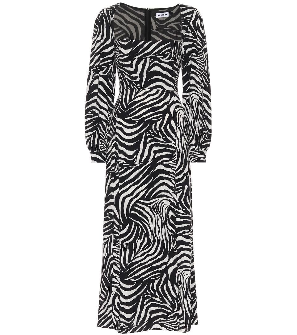 Mara zebra-print midi dress | Mytheresa (US/CA)