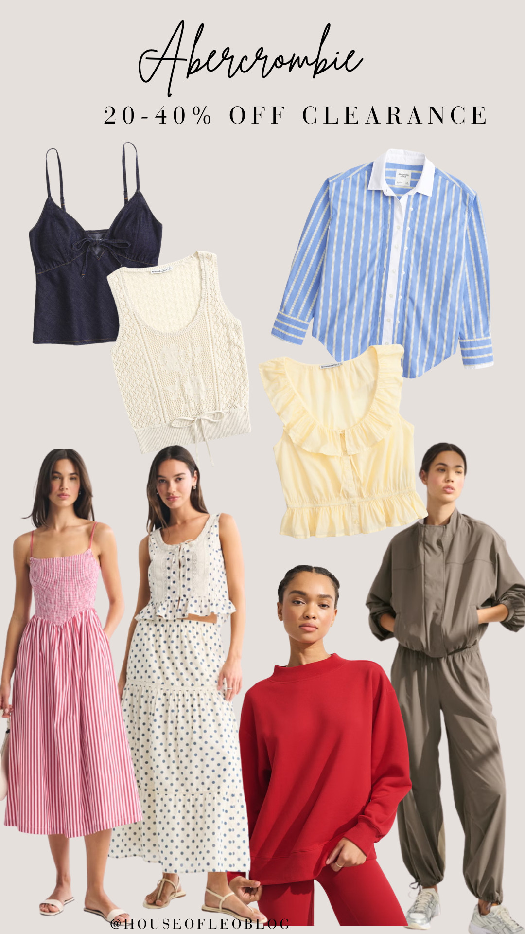 Abercrombie clearance finds!  

 #LTKxAbercrombie #LTKSaleAlert