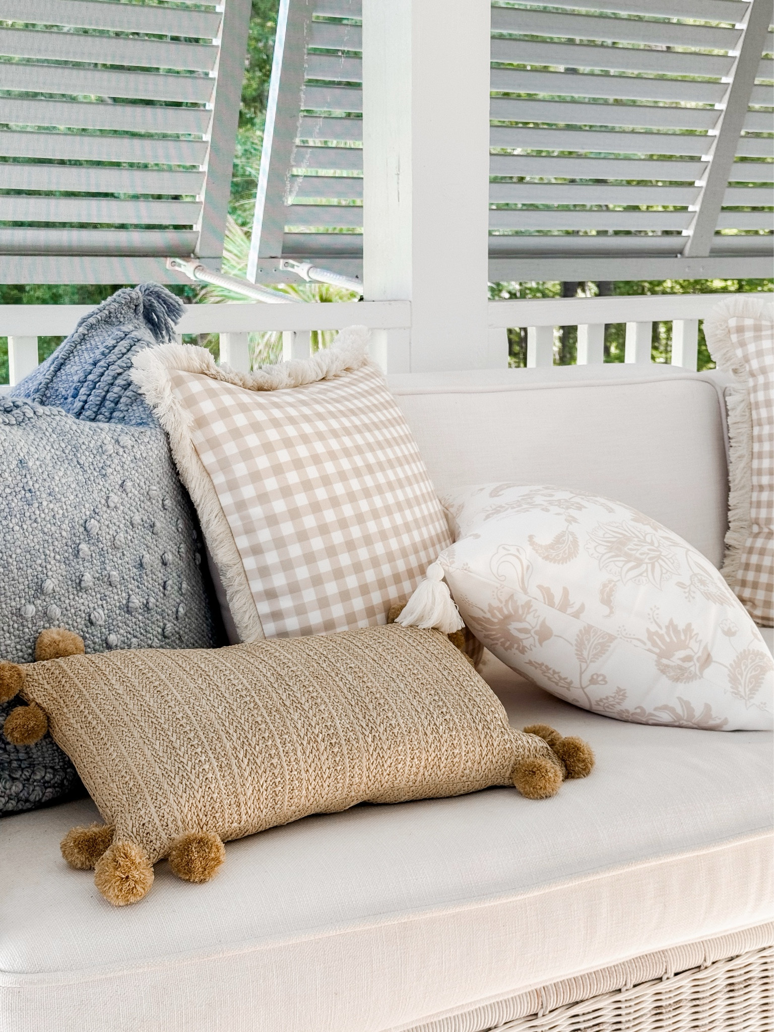 Outdoor pillows from Amazon on our back porch 



#LTKHome #LTKSeasonal #LTKSummerSales