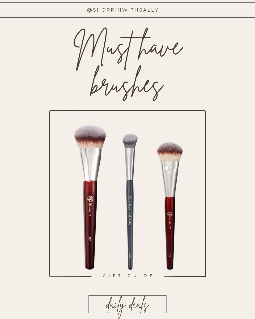 My go foundation and concealer brush!!! #beauty 

#LTKGiftGuide #LTKHoliday #LTKCyberWeek