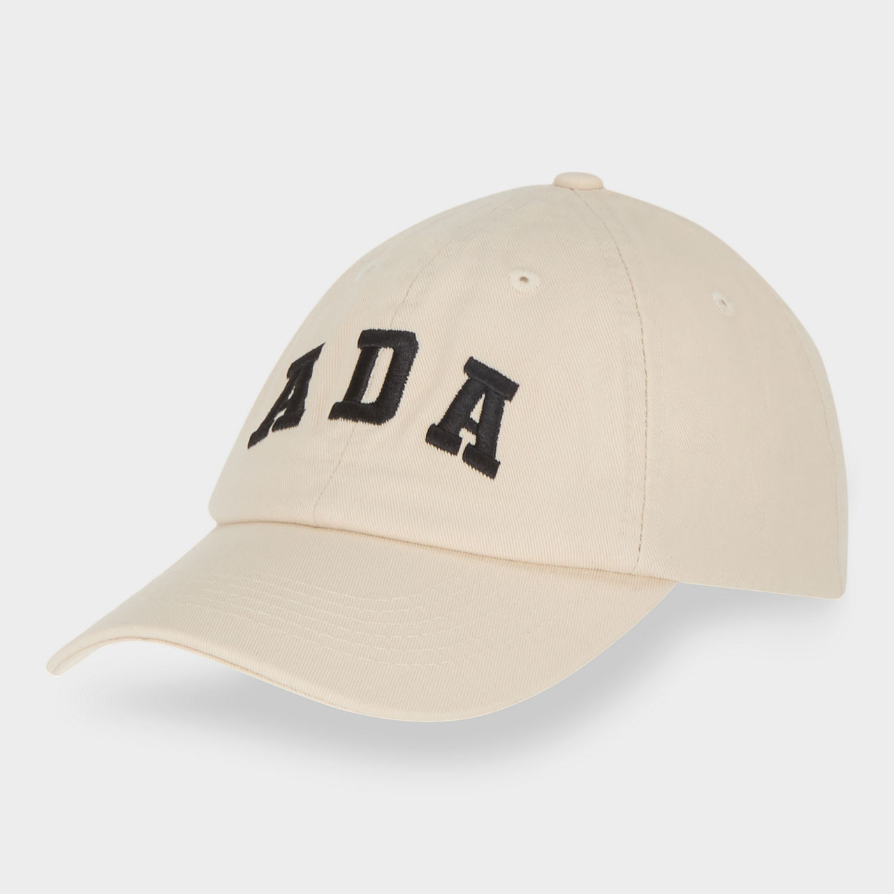 ADANOLA ADA Logo Baseball Cap - Cream Black | Brown Thomas (IE)