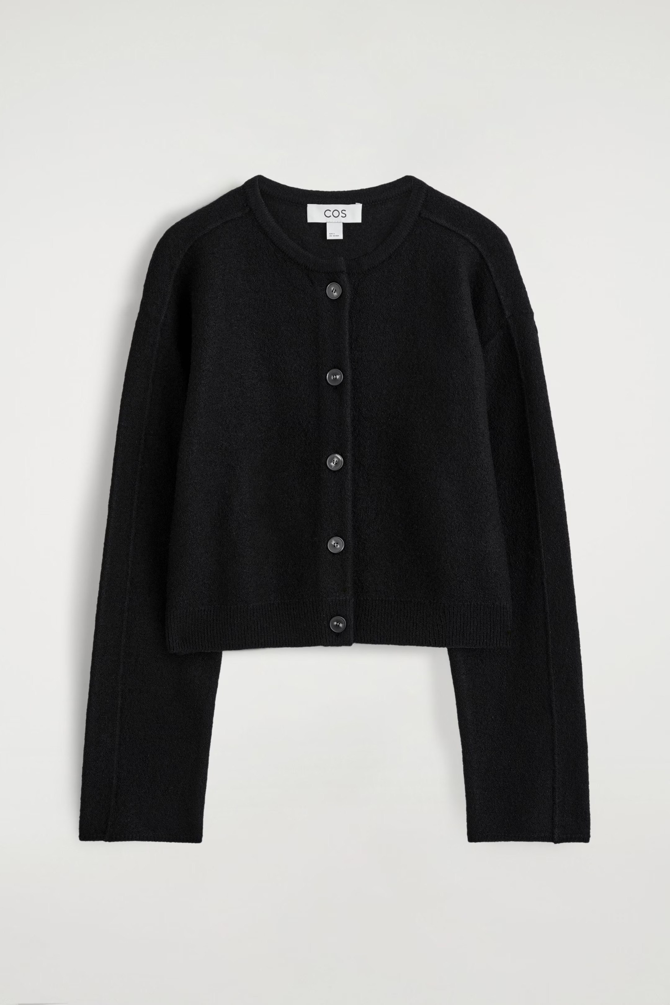 STRICKJACKE AUS KOCHWOLLE - SCHWARZ | COS AT | COS (EU)