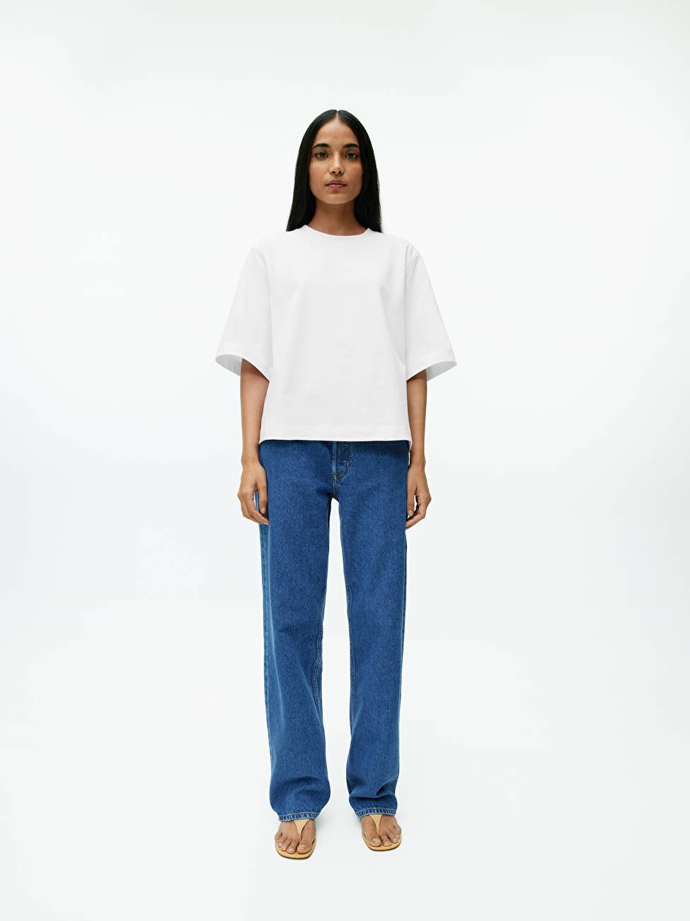 Heavyweight Boxy T-Shirt | ARKET (US&UK)