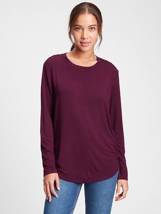 Luxe Tunic T-Shirt | Gap Factory