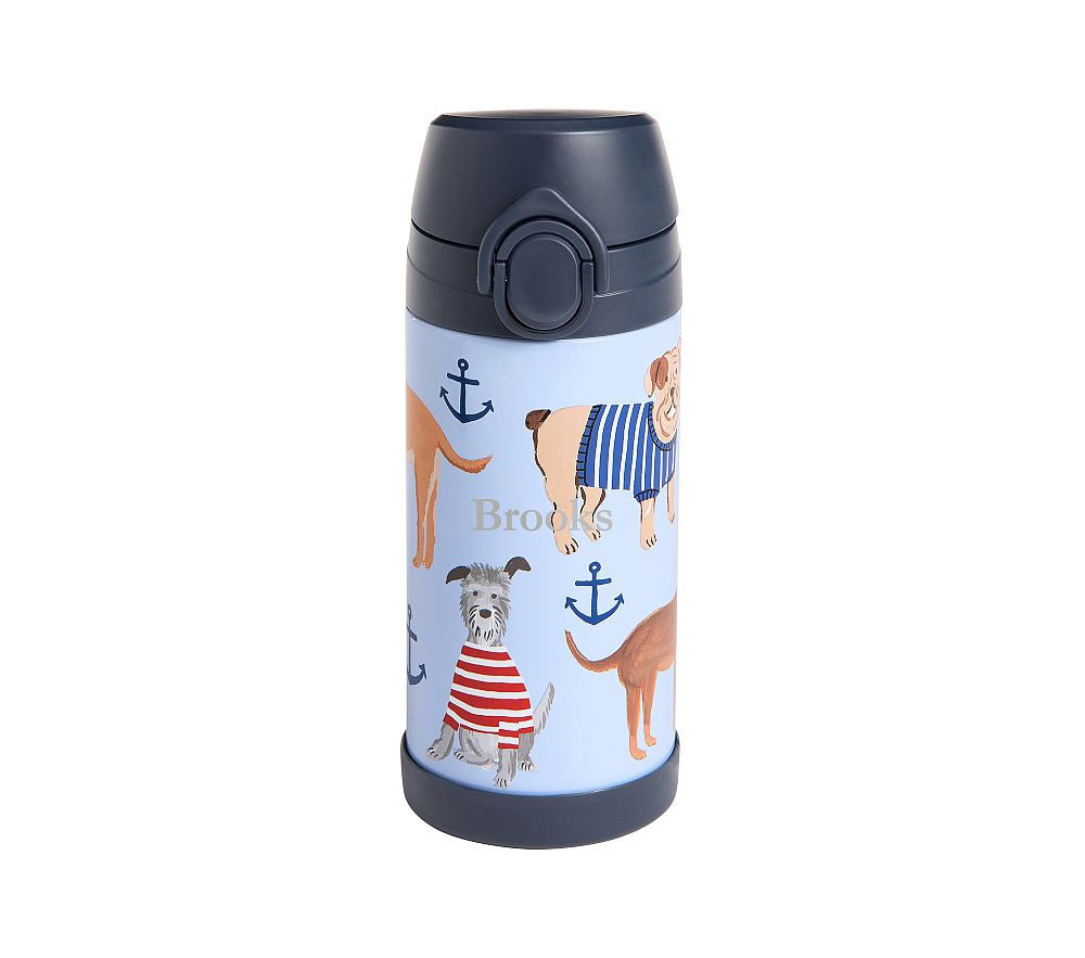 Mackenzie Salty Dog Insulated Water Bottle | Pottery Barn Kids