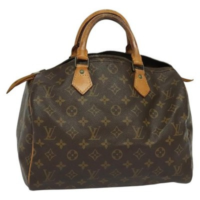 LOUIS VUITTON Monogram Speedy 30 Hand Bag M41526 LV Auth 128380 | eBay US