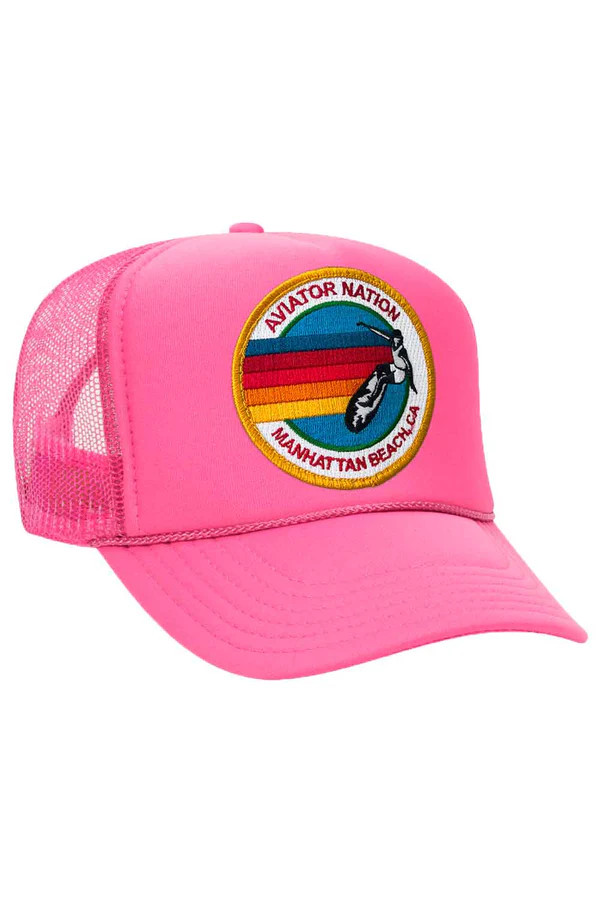AVIATOR NATION MANHATTAN BEACH TRUCKER HAT | Aviator Nation