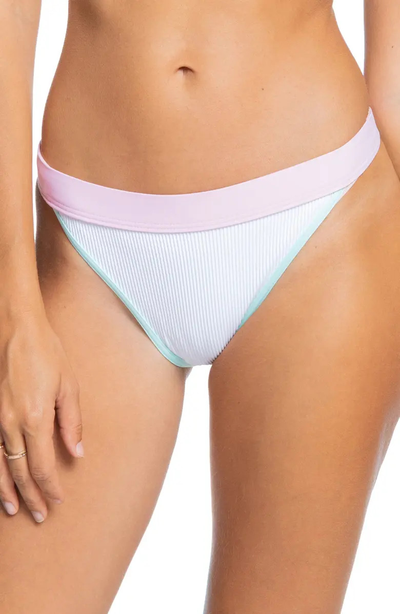 Pastel Surf Colorblock Bikini Bottoms | Nordstrom