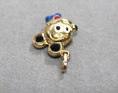 Disney's Mickey Mouse Charm / Pendant ~ 14K Yellow Gold ~ Italy ~ 1.9 Grams  | eBay | eBay US