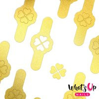 Whats Up Nails - Four Leaf Stencils For Nails, St. Patrick Day Nail Stickers, Art, Vinyls | Etsy (US)