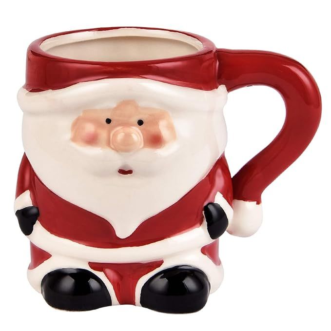 3D Santa Claus Coffee Mug Christmas Holiday Ceramic Mug Christmas Festival Holiday Gifts For Chil... | Amazon (US)