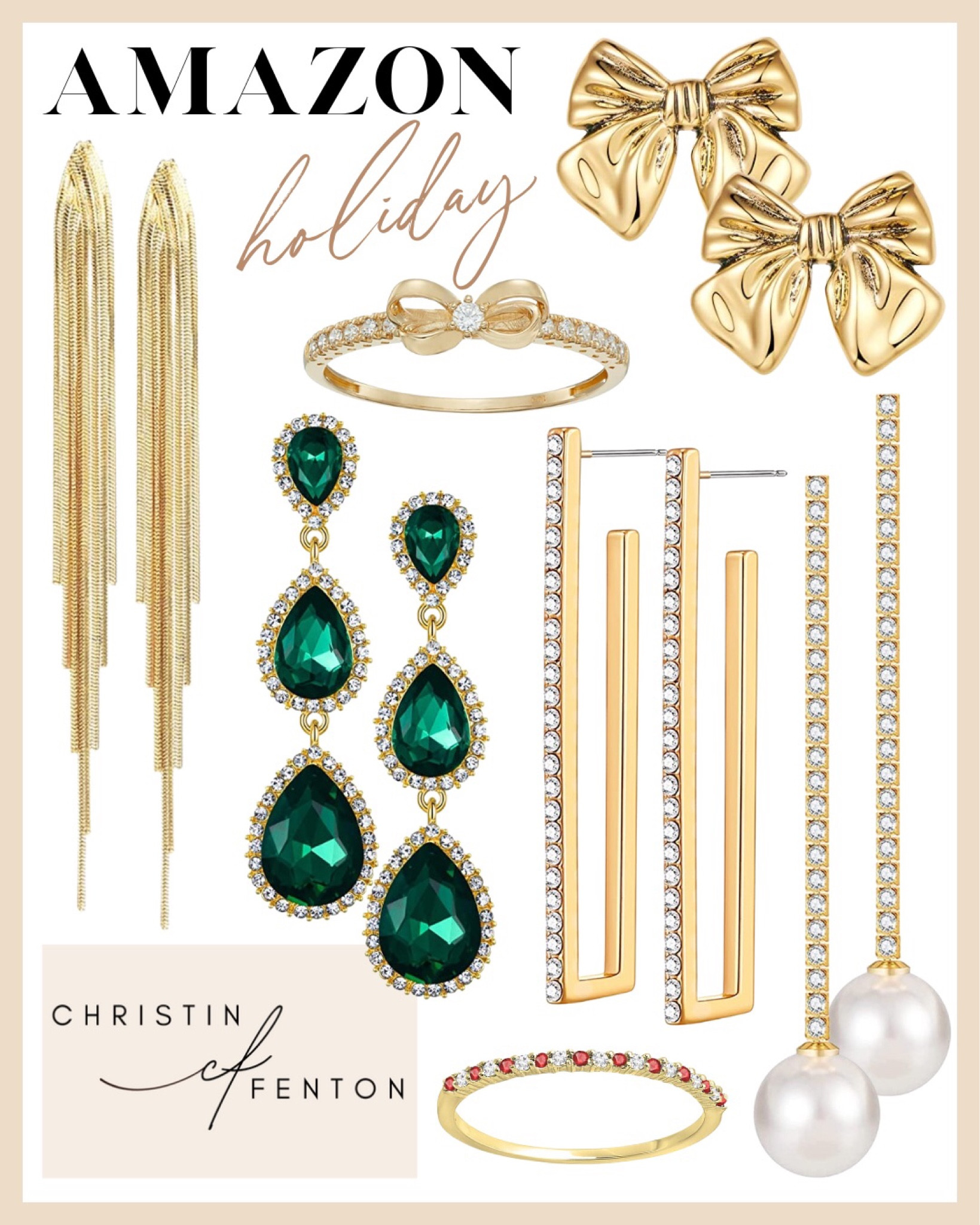 Amazon Fashion Finds! Fall outfits, fall dresses, pastel dress, business casual, resort dress, summer dresses, vacation dresses, resort dresses, resort wear, spring tops, summer tops, bikinis, one piece swimsuits, high heel sandals high heels, pumps, fedora hats, bodycon dresses, sweater dresses, bodysuits, mini skirts, maxi skirts, watches, backpacks, camis, crop tops, high heeled boots, crossbody bags, clutches, hobo bags, gold rings, simple gold necklaces, simple gold rings, gold bracelets, gold earrings, stud earrings, work blazers, outfits for work, work wear, jackets, bralettes, satin pajamas, hair accessories, sparkly dresses, knee high boots, nail polish, travel luggage . Click the products below to shop! Follow along @christinfenton for new looks & sales! @shop.ltk #liketkit #founditonamazon 🥰 So excited you are here with me! DM me on IG with questions! 🤍 XoX Christin #LTKstyletip #LTKshoecrush #LTKcurves #LTKitbag #LTKsalealert #LTKwedding #LTKfit #LTKunder50 #LTKunder100 #LTKbeauty #LTKworkwear #LTKhome #LTKtravel #LTKfamily #LTKswim #LTKSeasonal  

#LTKGiftGuide #LTKHoliday #LTKCyberweek