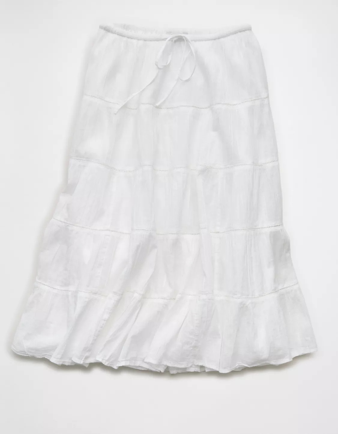 AE Tiered Midi Skirt | American Eagle Outfitters (US & CA)