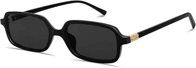 BOTEN Retro Sunglasses for Women Men 90s Small Rectangular Sun Glasses Vintage Cute Narrow Trendy... | Amazon (US)