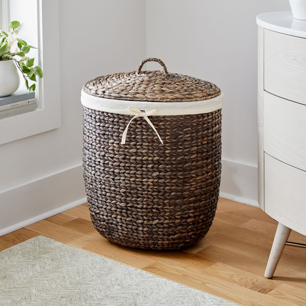 Curved Seagrass Baskets Collection - Tobacco | West Elm (US)