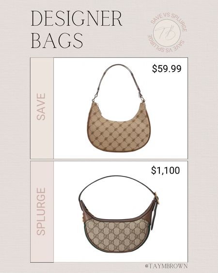 Save vs Splurge: Designer bags 👜 
Mango vs Gucci 

#LTKStyleTip #LTKItBag #LTKFindsUnder100