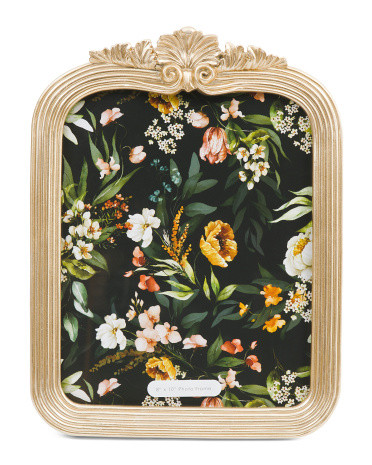 8x10 Metallic Ornate Tabletop Picture Frame | TJ Maxx