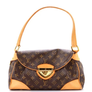 Louis Vuitton Beverly Handbag Monogram Canvas GM Brown 4334591 | Rebag