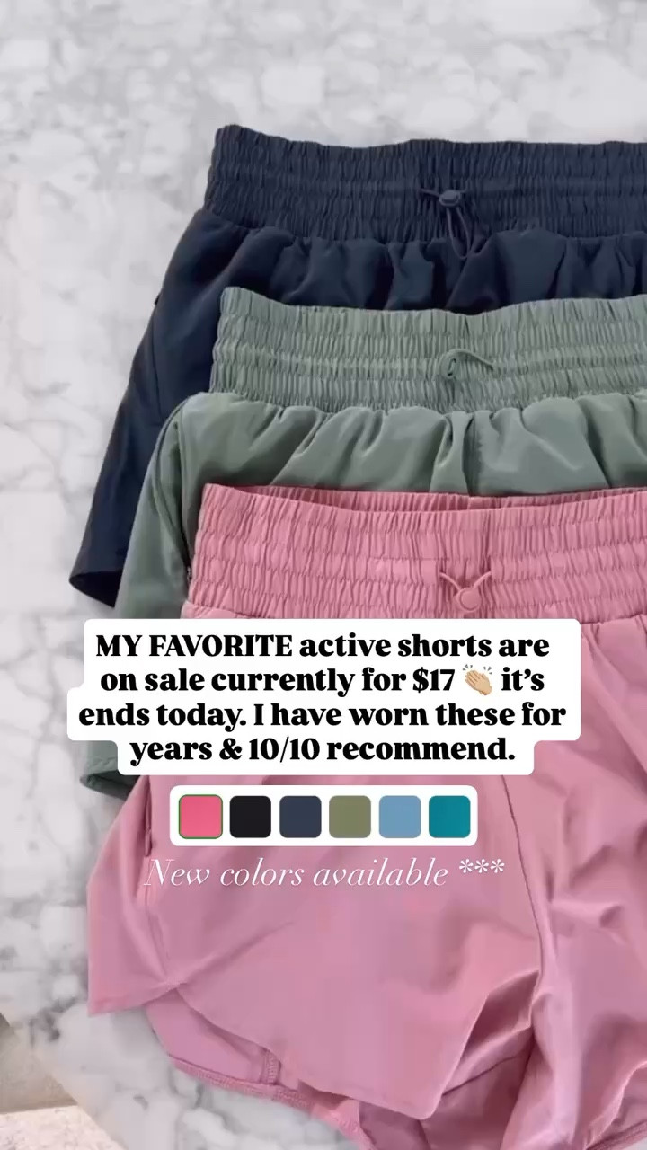 My favorite active shorts are on sale today! So many cute colors available! 

Loverly Grey, sale alert, Target find, Target fashion, active shorts, athletic shorts

#LTKSaleAlert #LTKActive