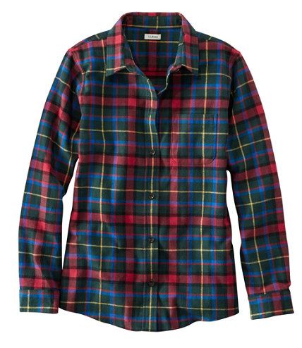 Scotch Plaid Flannel Shirt, Relaxed | L.L. Bean