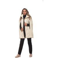 Cape Coat, Women Winter Cashmere Plus Size Clothing, Poncho Wool Cape, Ivory Spring Coat, Wool | Etsy (US)