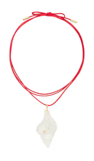 Laria Wrap Necklace in Red | Revolve Clothing (Global)