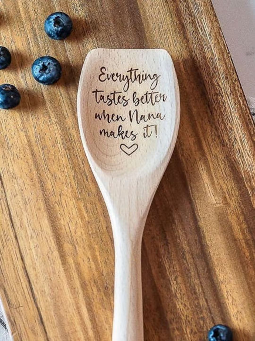 Everything Tastes Better When Grandma Makes It Personalized Mother's Day Gift for Nana, Custom Gr... | Etsy (US)
