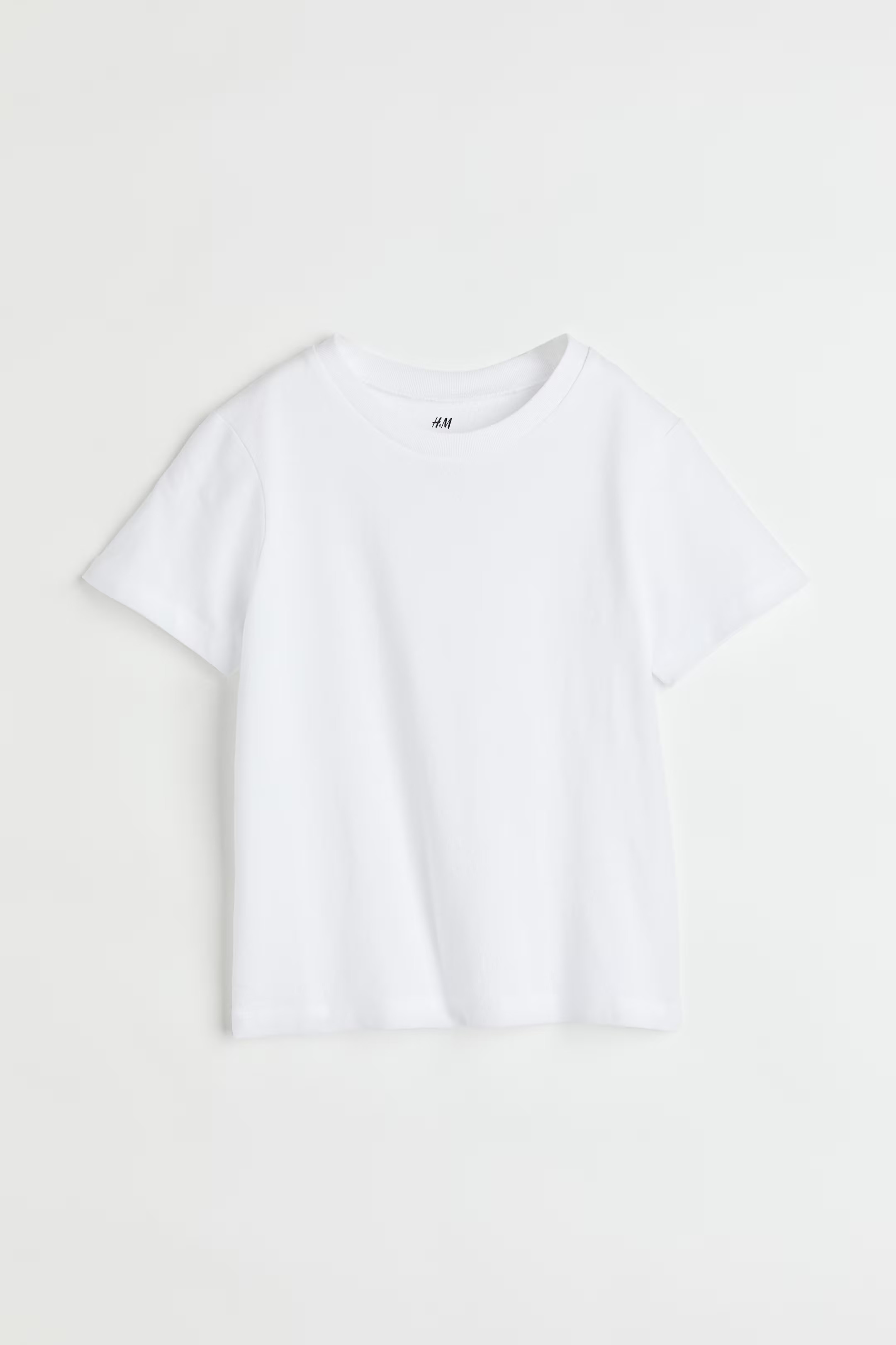 Cotton T-shirt - White - Kids | H&M US | H&M (US + CA)