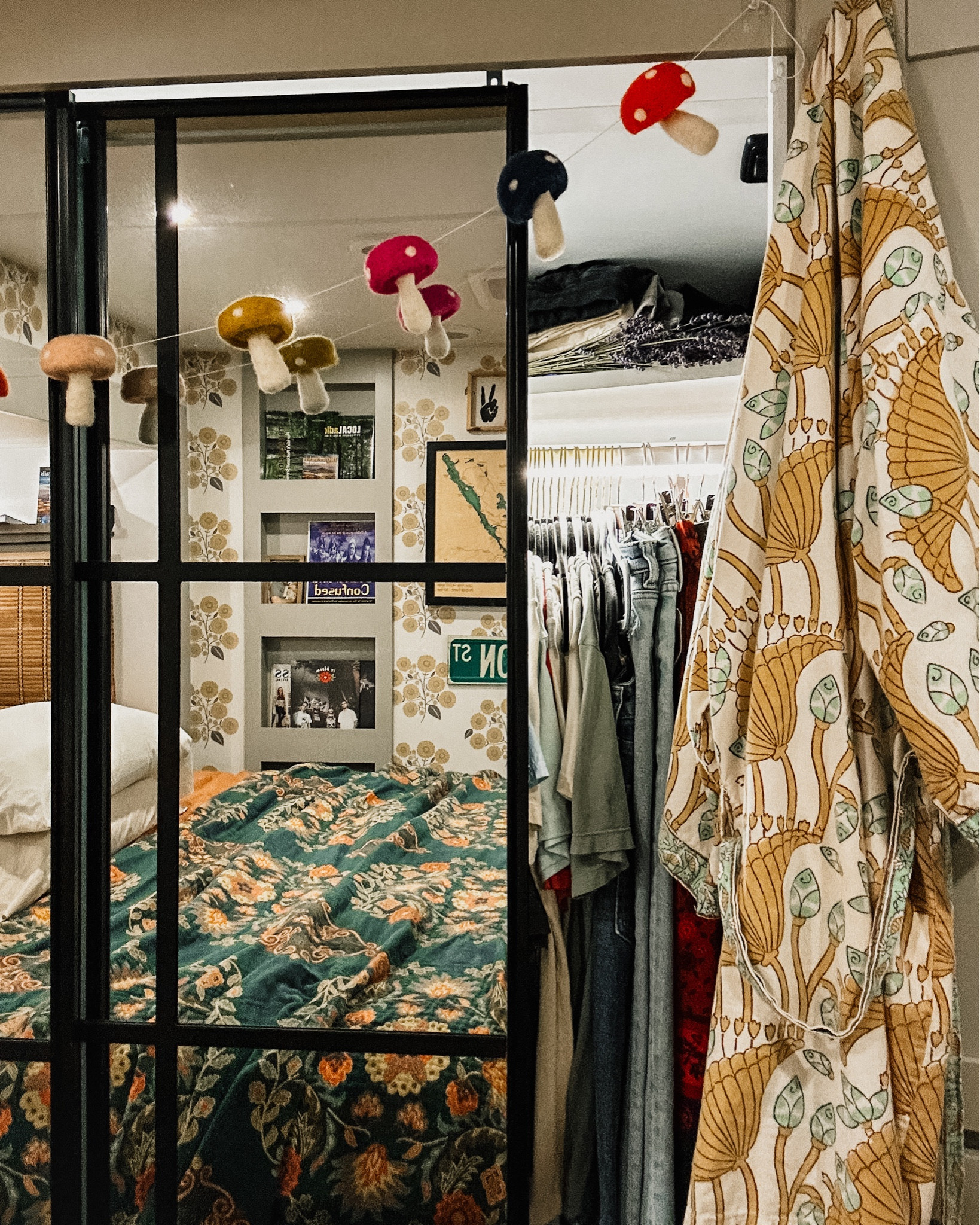 Another view of our Boho bedroom makeover (Boho RV Bedroom) #rvdecorating #bohobedroom 

#LTKhome