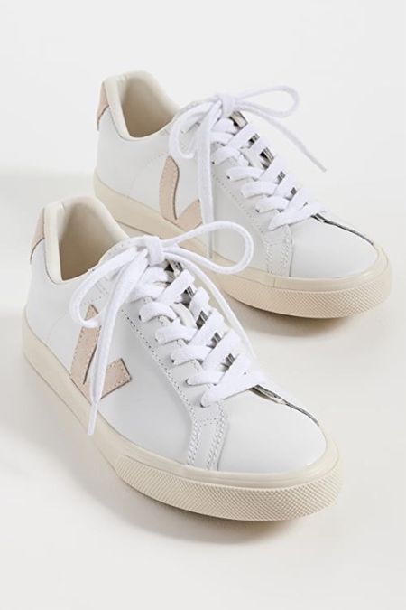 The best white sneakers to wear with dresses? The The Veja Esplar Logo Sneakers!  You can get them at Nordstrom, Shopbop, Zappos and more! 

#LTKSeasonal #LTKshoecrush