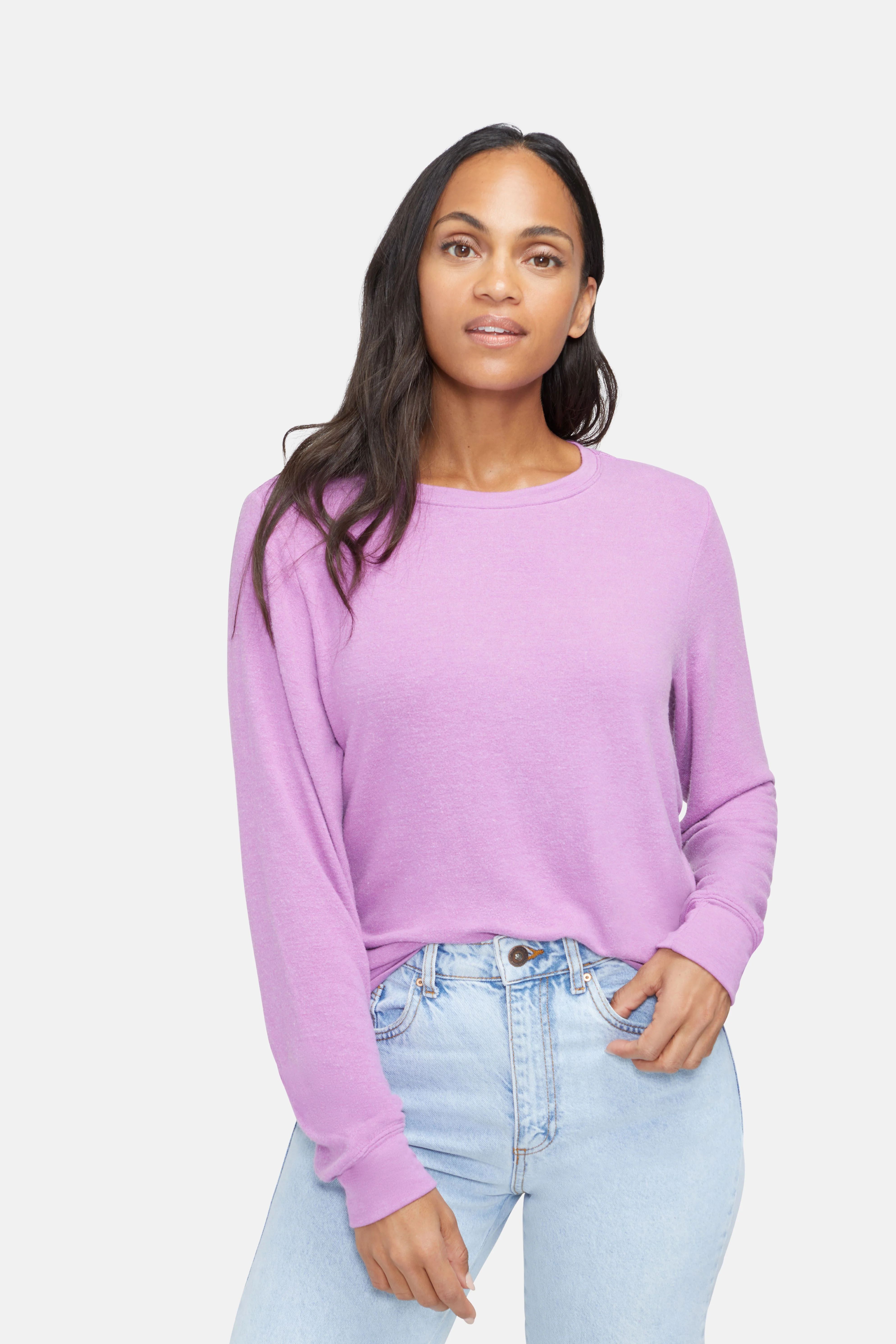 Baggy Beach Jumper | Radiant Orchid | Wildfox