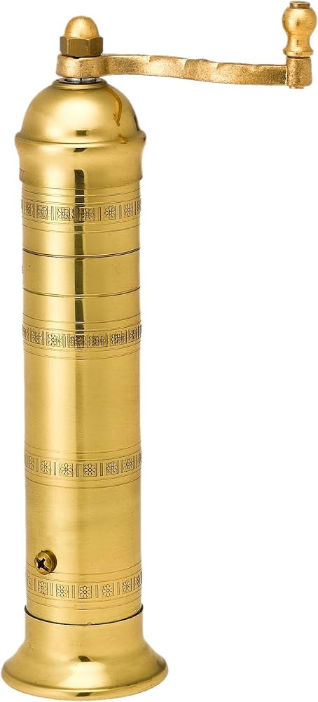 Pepper Mill Imports Atlas Pepper Mill, Brass, 9" | Amazon (US)