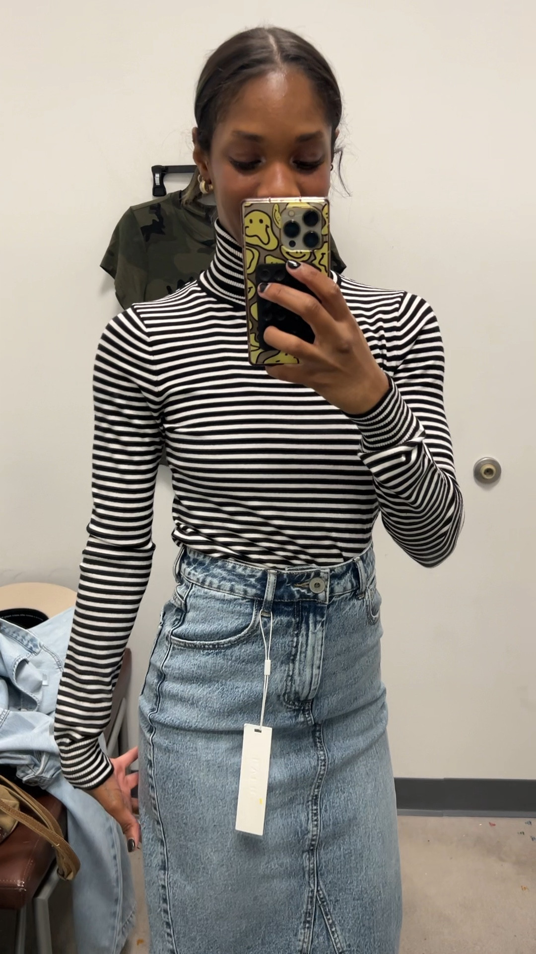 A turtle neck and denim skirt moment ✨

#LTKSpringSale #LTKstyletip #LTKVideo