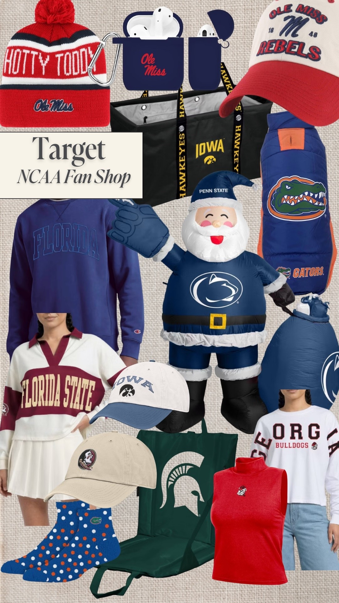 Targets new NCAA line AND it has all of the teams, not just these picks!

#LTKU #LTKmomlife #LTKSeasonal