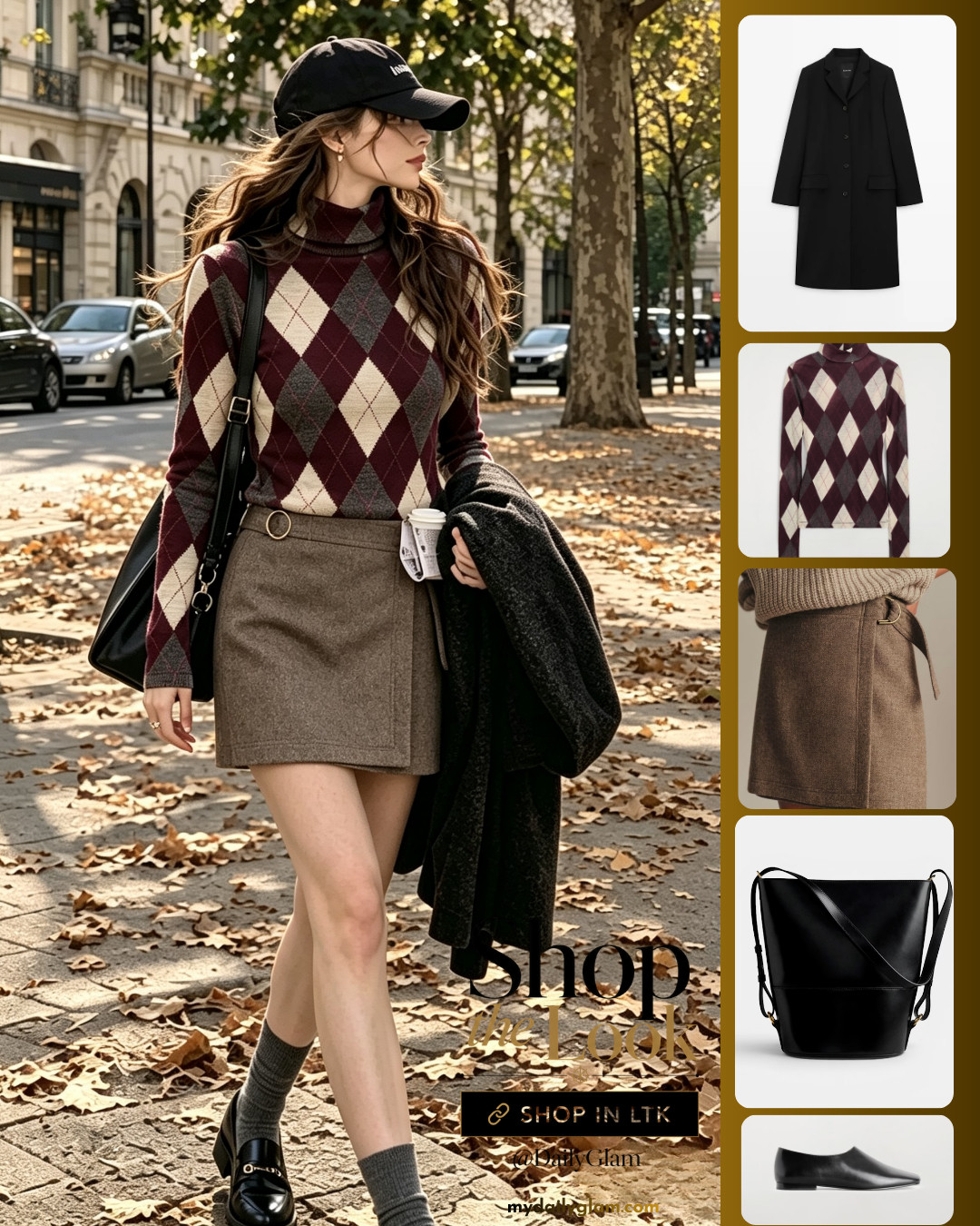 Chic Preppy Fall Street Outfit | Effortless Transitional City Look

#PreppyFallStyle #FallStreetStyle #ArgyleTurtleneck #WrapWoolSkirt #CityFallOutfit #ElevatedCasualFall #FallOOTD #ParisianFallVibes #PreppyOutfitInspo #WoolSkirtOutfit #TransitionalWardrobe #FallLayerInspo #NeutralFallOutfit #AutumnFashionInspo #ChicEverydayStyle 

 #LTKootd #LTKOver40 #LTKWorkwear