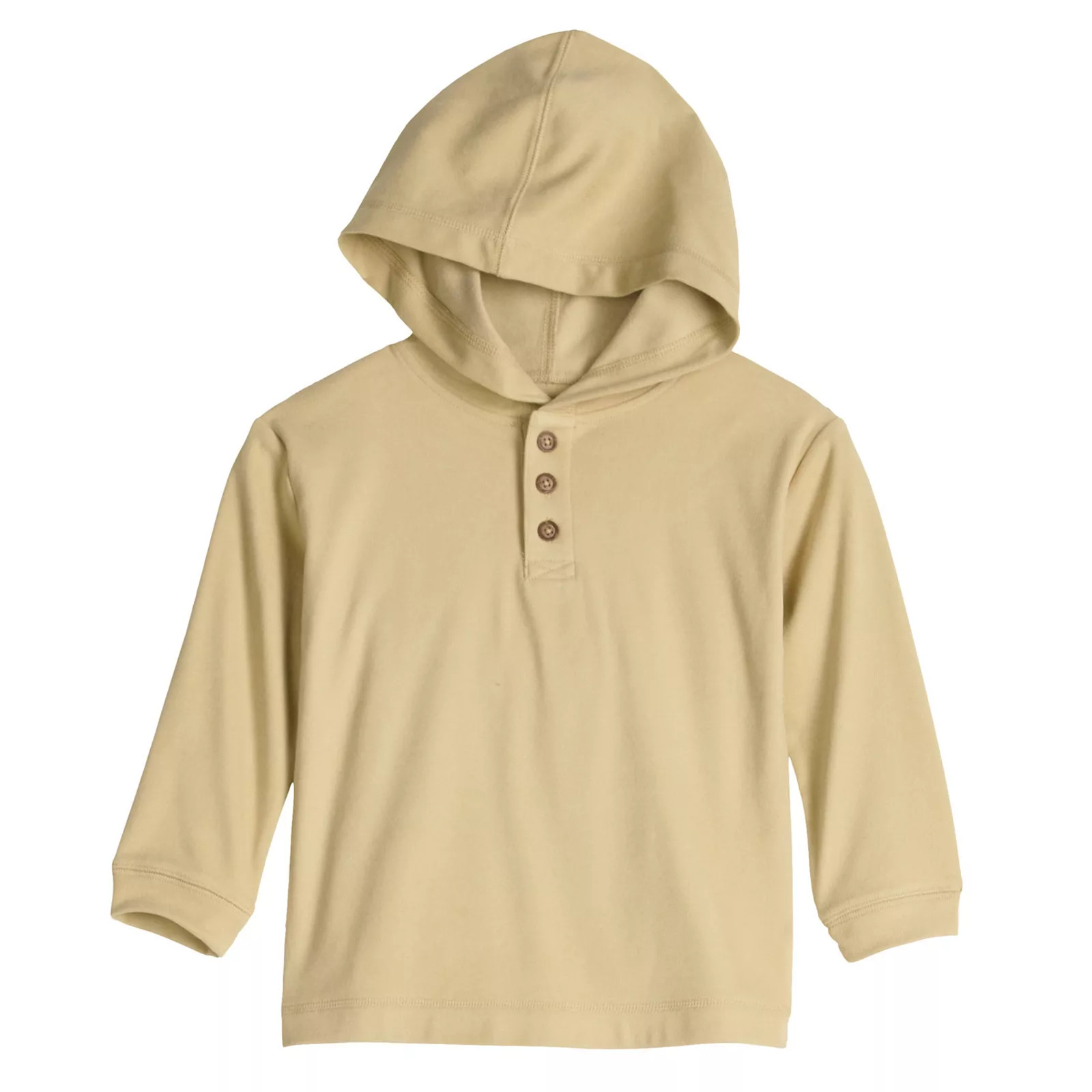 Baby & Toddler Boy Jumping Beans® Cozy Hooded Henley | Kohl's
