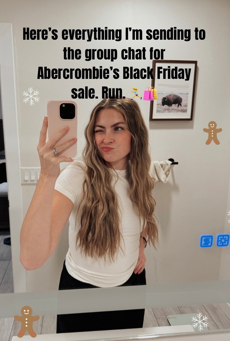 Let me be your Black Friday bestie — here’s everything I told my friends to grab from Abercrombie before it sells out 👀✨ Link in bio!

#LTKCyberWeek #LTKGiftGuide #LTKHoliday