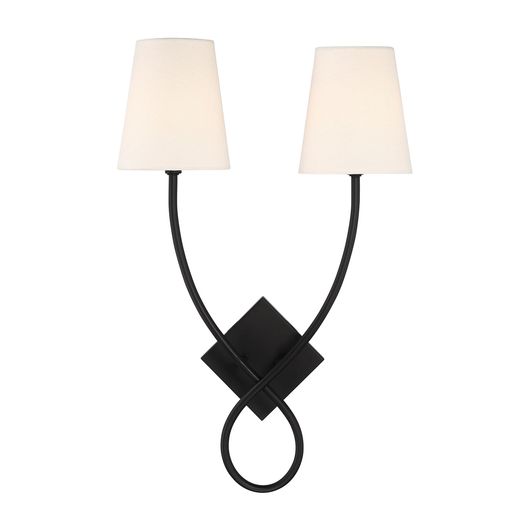 Juwon Metal Wallchiere in Black | Wayfair North America