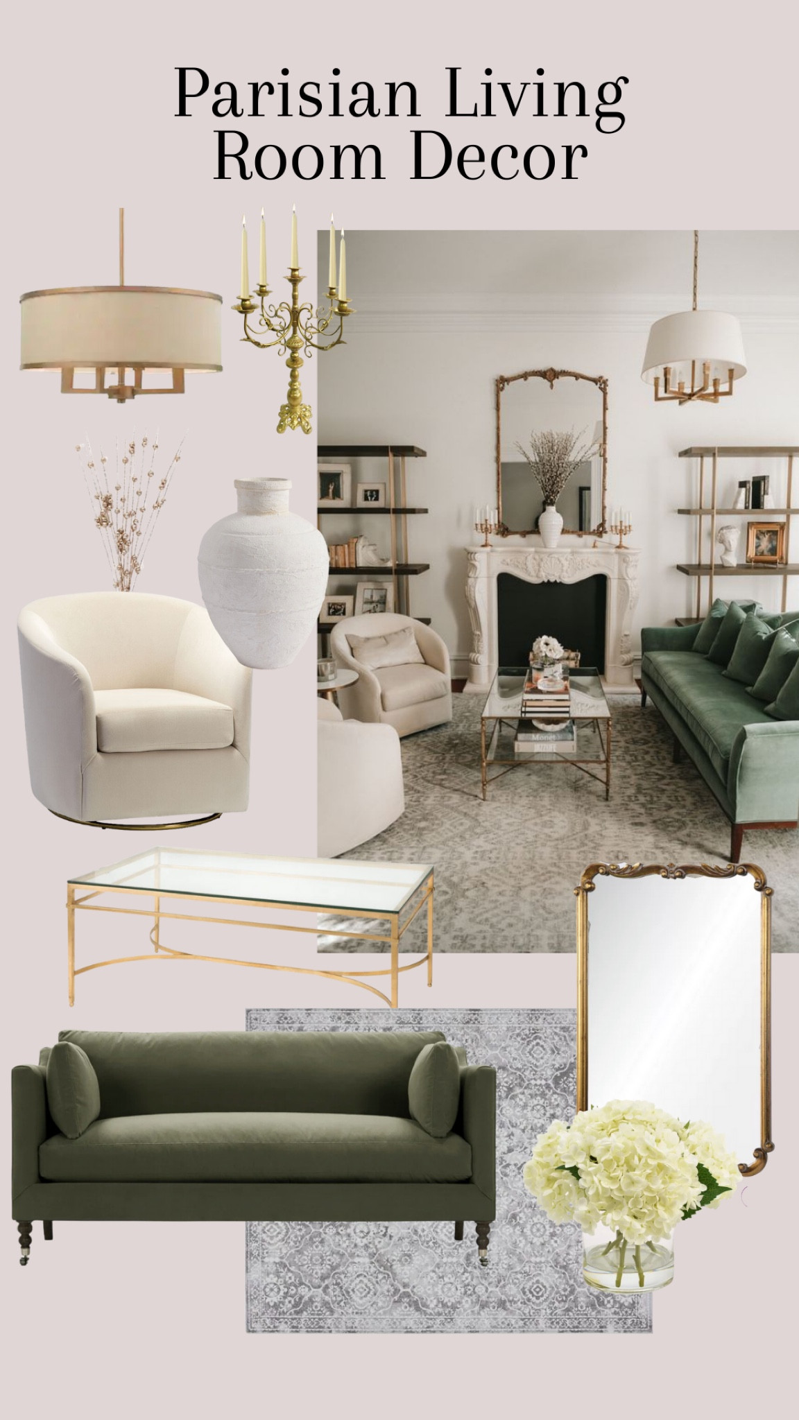 Parisian Living Room Decor #parisian #homedecor #livingroom

#LTKhome #LTKstyletip #LTKFind