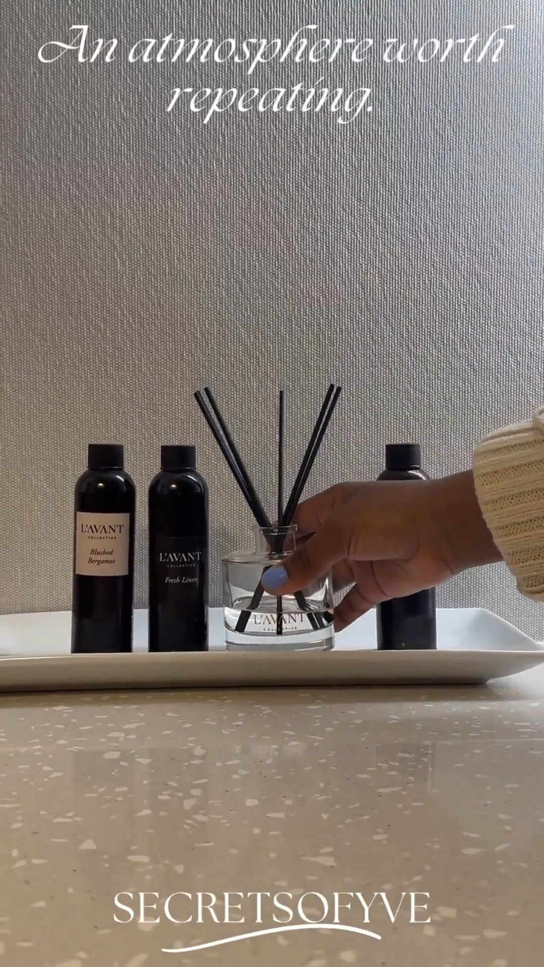 SecretsofYve: use code YVONNE20. L’AVANT Collective’s refill ritual brings continuity to the spaces I cherish most; where bergamot meets soft florals, and sandalwood lingers like a second skin.
Because true luxury doesn’t fade. It evolves.
#Secretsofyve #ltkgiftguide
Always humbled & thankful to have you here.. New posts daily at 3pm & 4:15pm EST. 
CEO: PATESI Global & PATESIfoundation.org
@secretsofyve : where beautiful meets practical, comfy meets style, affordable meets glam with a splash of splurge every now and then. I do LOVE a good sale and combining codes! #ltksalealert #ltku #ltkplussize #ltkmidsize #ltkover40 #ltkpetite #ltktall #ltkvlog #ltkmens #ltkselfcare #ltkstorytime #ltkmorningroutine
#ltkdayinmylife #ltkmomlife secretsofyve

#LTKSeasonal #LTKHome #LTKWedding