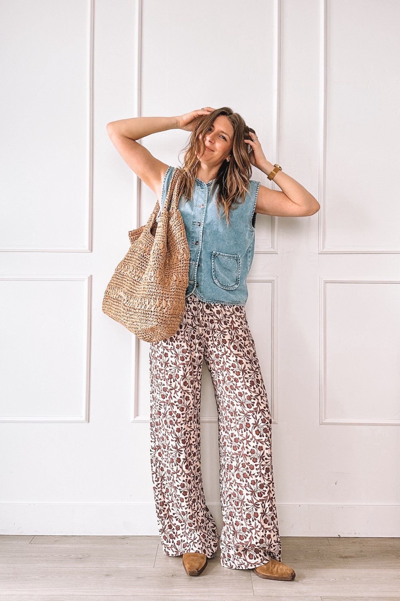 Top: small (boxy fit), pants: medium long (should’ve done small and regular length would’ve been fine, I’m 5’8”), bag: super large, great for beach and pool days

#LTKgrwm #LTKootd #LTKmomlife