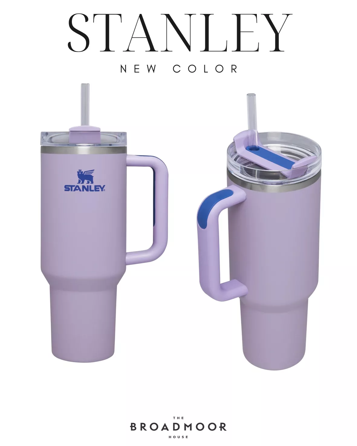 Stanley Adventure Quencher Cup Travel Tumbler 40oz Lilac for sale online