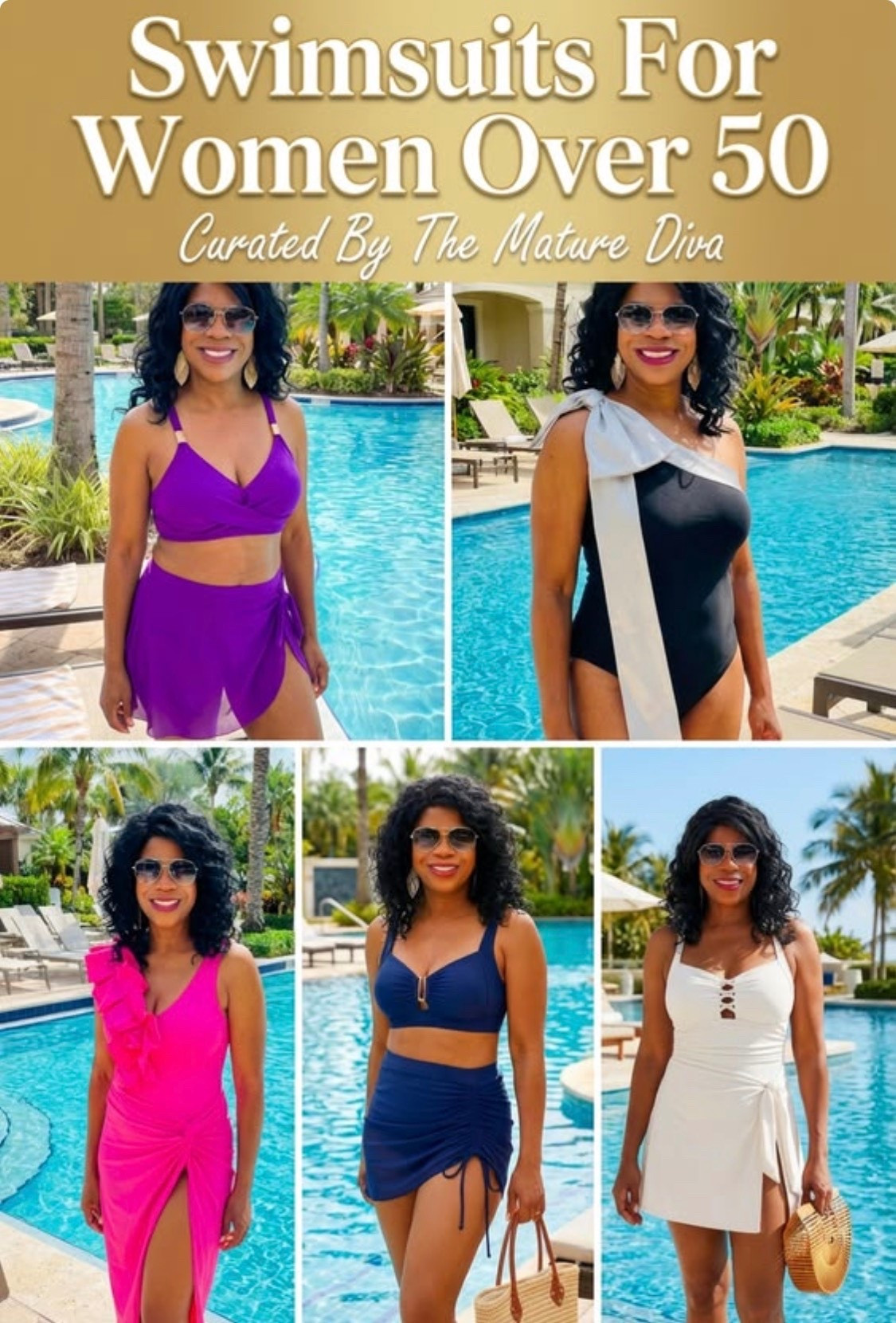 Diva, it’s time to feel confident, beautiful, and unstoppable at the pool or beach 💖✨ These flattering swimsuits for women over 50 are designed to celebrate your curves with style and comfort. 

Perfect for midsize fashion, tropical vacations, cruises, and resort days, these looks blend fashion over 50, ageless style, and confident aging so you can show up glowing 🌴☀️ From bold colors to chic silhouettes, this is your go-to swimwear inspiration for your next getaway. Save this for your next vacation!

I earn commissions from qualifying purchases from Amazon/Walmart/LTK and others.

Comment SHOP below to receive a DM with the link to this post on my LTK ⬇ https://liketk.it/658SW #ltktravel #ltkootd #ltkmidsize