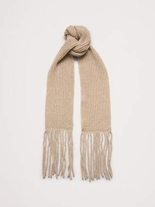 Donegal Wool-Blend Extra-Long Scarf | Banana Republic (US)