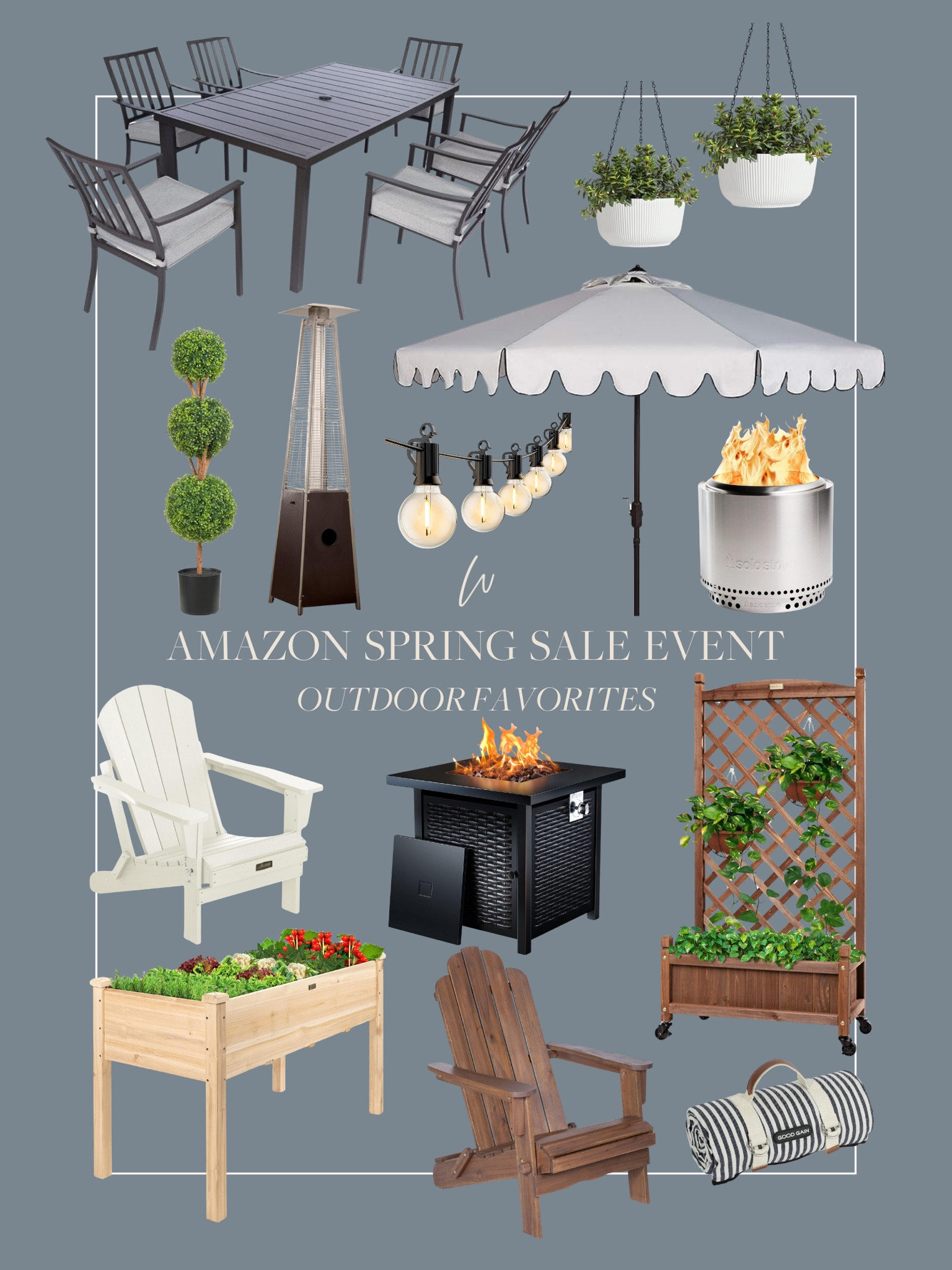Amazon outdoor favorites! With patio season just around the corner, it’s the perfect time to prepare for those warm summer nights by creating a space you love. All of these finds are on sale for the Amazon Spring Sale event, with major savings! Perfect for creating an outdoor living space full of florals, greenery, and relaxation. 

#LTKhome #LTKSeasonal #LTKsalealert