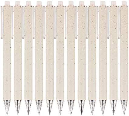 RIANCY Retractable Gel Pens Black Ink Fine Points(0.5 mm) Ballpoints Pen Writing Pen Quick Dry In... | Amazon (US)